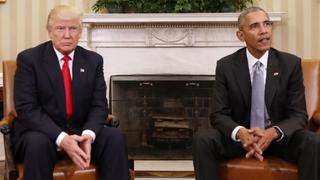 ¿Cómo será el proceso de traspaso de poder entre Obama y Trump?