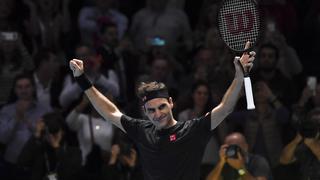 Federer venció a Djokovic, clasificó a las semifinales del ATP World Tour Finals y aseguró el número 1 de Nadal [VIDEO]