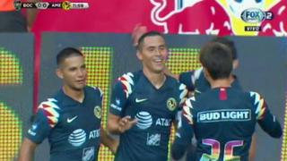 América vs. Boca Juniors: Paul Aguilar convirtió el 1-0 tras una gran volea en el área chica | VIDEO