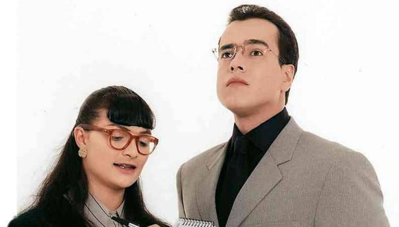 Ana María Orozco y Jorge Enrique Abello interpretaron a Beatriz Pinzón y Armando Mendoza, respectivamente, en la telenovela "Yo soy Betty, la fea" (Foto: RCN)