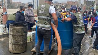 Movimiento empresarial Hombro a Hombro lleva ayuda a vecinos de SJL afectados por corte de agua