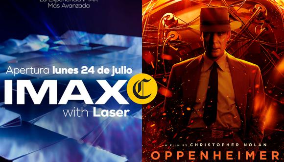 Cinépolis anunció el lanzamiento de sus salas IMAX para el 24 de julio en Miraflores | Foto: Composición EC