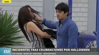 Halloween: la indignante agresión a una mujer en Chorrillos