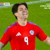 Nuevamente, Víctor Dávila de cabeza anota de cabeza el 2-0 de Chile vs Paraguay por amistoso FIFA.