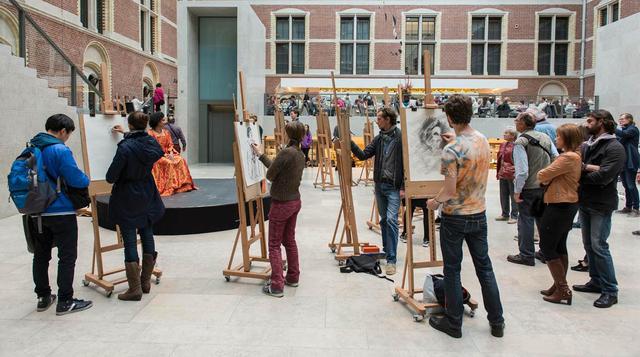 El museo Rijksmuseum busca reemplazar las fotos por dibujos - 3