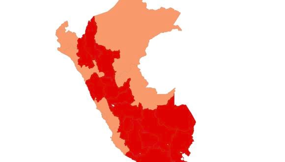 Elecciones Perú 2021 - resultados ONPE: mira aquí cómo evoluciona el nuevo  mapa electoral tras la segunda vuelta | INTERACTIVO | Elecciones Generales  Perú 2021 | | ELECCIONES-2021 | EL COMERCIO PERÚ
