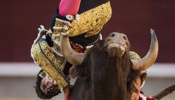 Joven torero sufrió terrible cornada en plaza de Madrid [VIDEO]