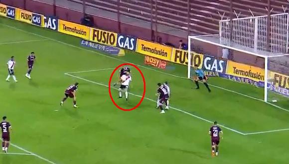 River Plate vs. Lanús EN VIVO: Scocco anotó golazo de media vuelta para empate 1-1 | VIDEO. (Foto: Captura de pantalla)