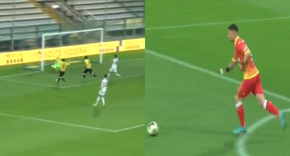 The Modena goalkeeper scored a great goal from his goal in a match for the Italian Serie C | VIDEO - 24 News Recorder