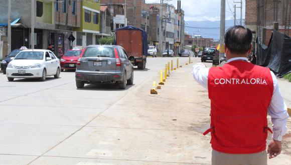 Informe detectó "situación adversa" en proyecto vial en Huancayo para el cual se destinó más de S/1,6 millones. Foto: Contraloría
