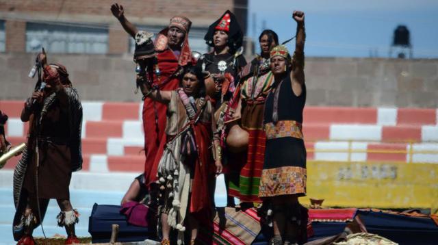 Escenifican leyenda de Manco Cápac y Mama Ocllo en el Titicaca - 9