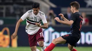 México perdió 1-0 con Croacia en Texas por duelo rumbo a Rusia 2018