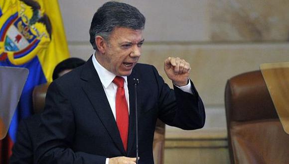 Juan Manuel Santos: "Las acciones de las FARC son irracionales"