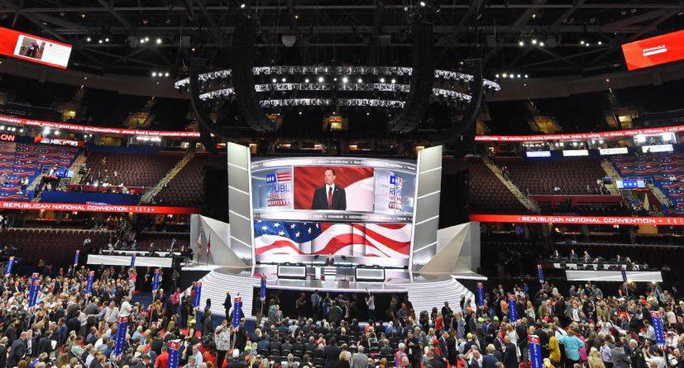 Se inició la convención del Partido Republicano. (Foto: AFP)