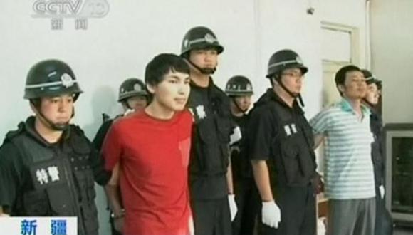 En el 2014 la justicia china dictó pena de muerte contra 13 personas acusadas de terrorismo en Xinjiang. (Archivo)
