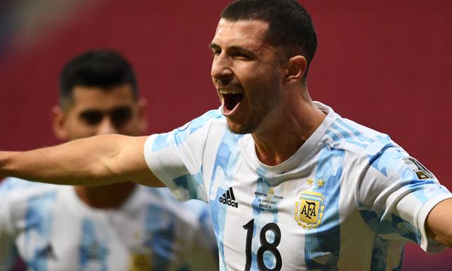 Argentina vs. Uruguay por Copa América 2021. Foto: AFPArgentina vs. Uruguay por Copa América 2021. Foto: AFP