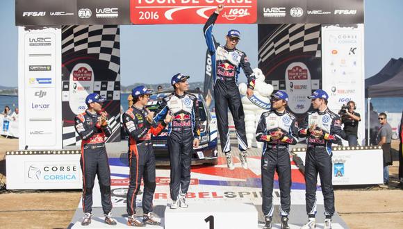 WRC: Sébastien Ogier ganó en Córcega y se acerca al título