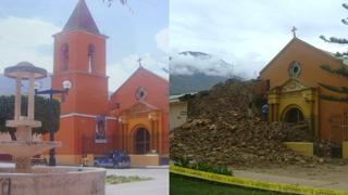 El derrumbe de la torre de la Iglesia San Cristóbal en imágenes