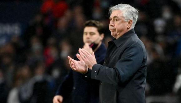Carlo Ancelotti  analizó el PSG vs. Real Madrid de Champions League. (Foto: AFP)