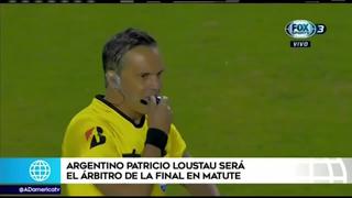 Patricio Loustau, el árbitro argentino que dirigirá la final entre Alianza Lima y Binacional