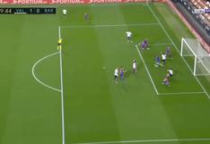 Barcelona vs. Valencia: Gabriel Paulista marcó el 1-0 de los ‘Ches’ | VIDEO