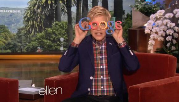 Ellen DeGeneres se burló de la venta pública de Google Glass