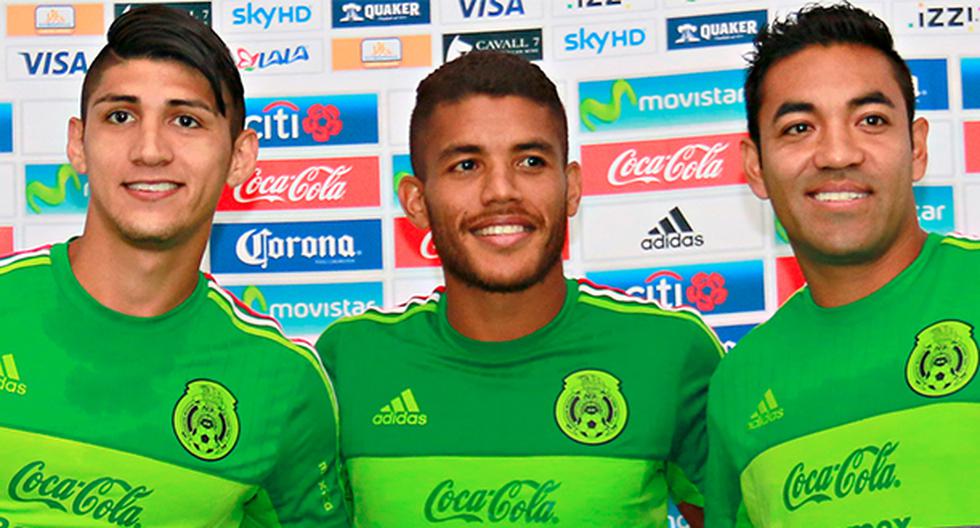 Alan Pulido, Marco Fabián y Jonathan Dos Santos saben que ante Nueva Zelanda es una chance para ganar su titularidad en la selección de México en el futuro. (Foto: FMF)
