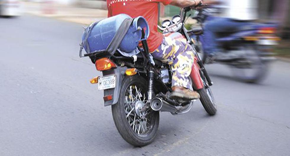 San Isidro prohíbe reparto de gas en moto y bicicleta. (Andina)