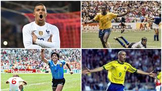 El impresionante caso Mbappé: cómo eran Pelé, Maradona, Eusebio y Ronaldo a los 24 años