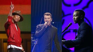 Grammy: Pharrell, Sam Smith y John Legend cantarán en la gala