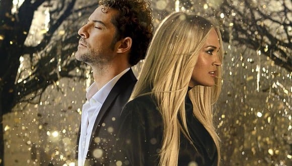 David Bisbal anunció el lanzamiento de “Tears of Gold” junto a Carrie Underwood. (Foto: @davidbisbal)