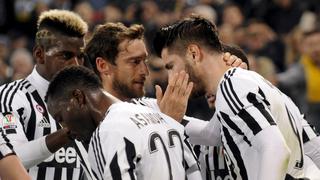 Juventus goleó 3-0 al Inter en semifinales de la Copa Italia