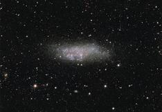 Astrónomos captan una imagen de una solitaria galaxia WLM