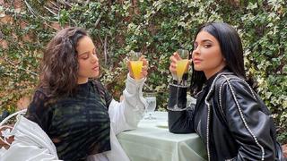 Kylie Jenner se prueba el mismo look que Rosalía y el resultado encantó a sus seguidores 