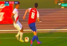 Miguel Trauco realizó una espectacular huacha en el partido Perú vs Paraguay