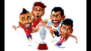 Copa América: divertida ilustración de semifinales del torneo