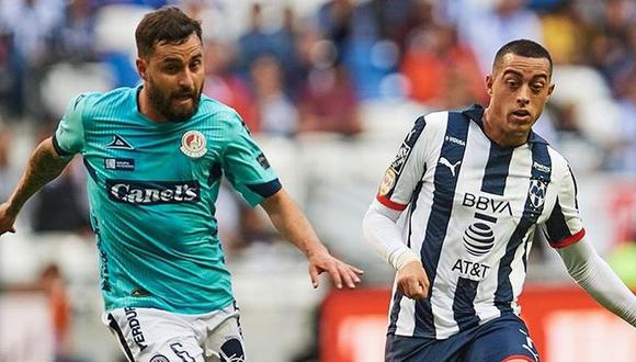 Monterrey empató 2-2 ante Atlético San Luis en el estadio BBVA Bancomer por la fecha 9° del Clausura 2020 de la Liga MX [Foto: Twitter]
