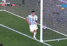 Argentina vs. Uruguay: Lautaro Martínez marcó el 3-0 y ya es goleada de la Albiceleste en Buenos Aires | VIDEO