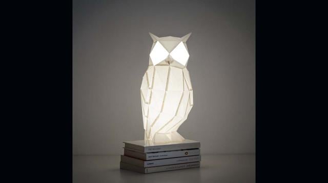 Estas lámparas se inspiran en animales de origami - 6