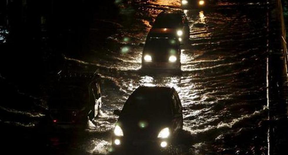 20.000 personas fueron evacuadas por fuertes tormentas. (Foto: Medios)