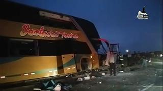 Huaura: aumenta a 8 la cifra de muertos por accidente de bus con delegación aprista