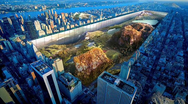 Proyecto propone hundir 30 metros el famoso Central Park - 1