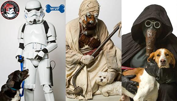 Este domingo podrás tomarte fotos con tus villanos favoritos de la saga Star Wars. Solo necesitas donar una bolsa de comida para perros.