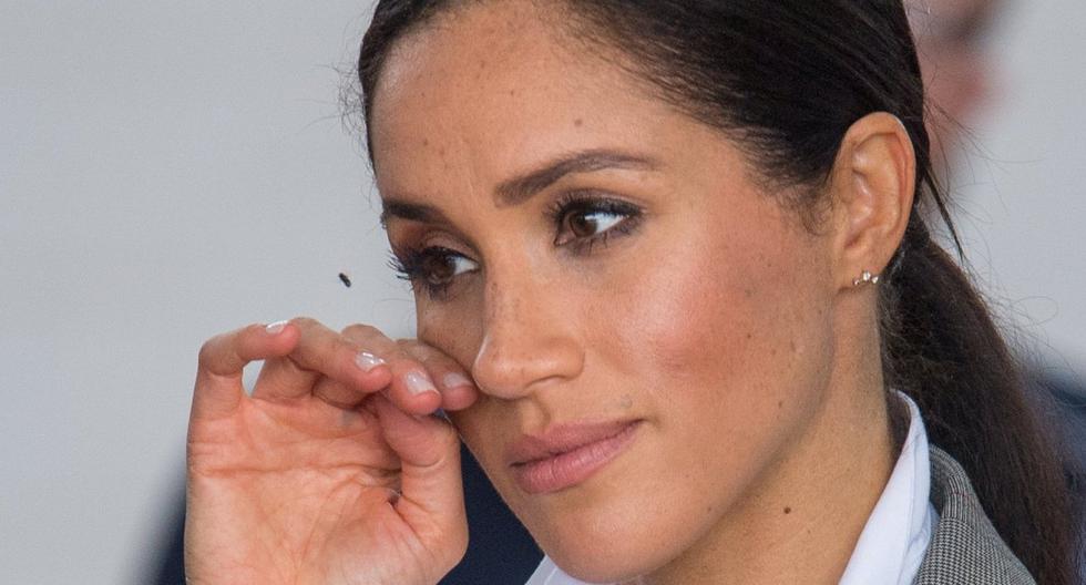 Archivo del 17 de octubre del 2018. Meghan Markle asiste al nombramiento y presentación de un nuevo avión del Royal Flying Doctor Service en el aeropuerto regional de Dubbo City, en Nueva Gales del Sur. (Dominic Lipinski/Pool/REUTERS).