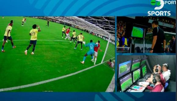 Gol anulado a Carlos Cuesta en Colombia vs Ecuador por Eliminatorias | VIDEO