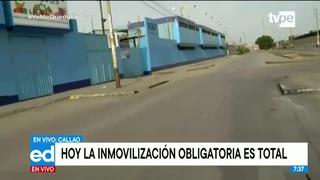 Coronavirus en Perú: así lucen las calles del Callao en restricción de transito total 