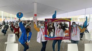 Vacunatón: más de mil voluntarios de Juegos Panamericanos y Parapanamericanos colaboran con jornada de inmunización