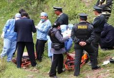 Cinco muertos por despiste de combi en Huánuco