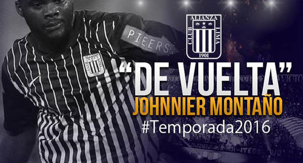 Alianza Lima ficha a Johnnier Montaño. (Foto: Facebook Alianza Lima)