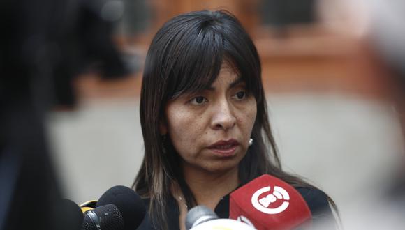 La abogada Giulliana Loza será investigada por el presunto delito de obstrucción a la justicia.&nbsp;(FOTO: GEC)